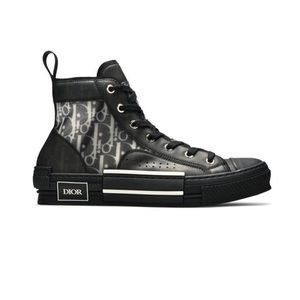 Dior B23 High Sneaker - Black Dior Oblique